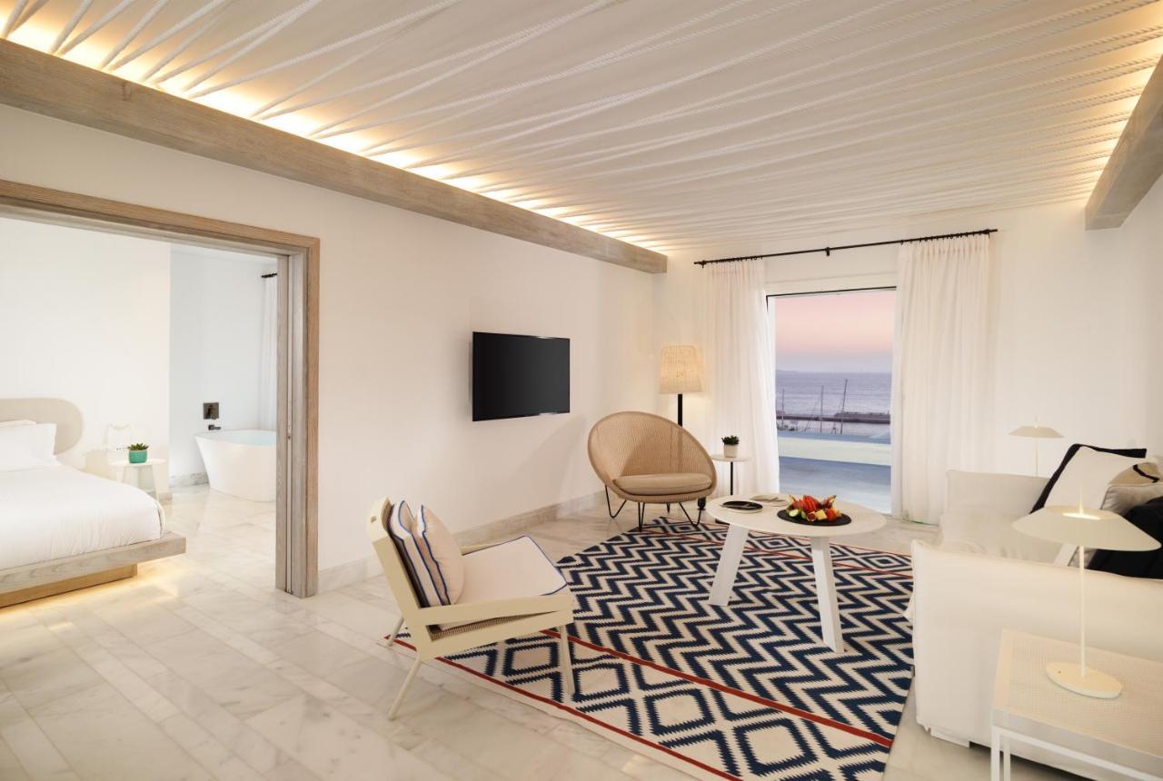 Mykonos Riviera Hotel & Spa, A Member Of Small Luxury Hotels Of The World Tourlos Exterior photo